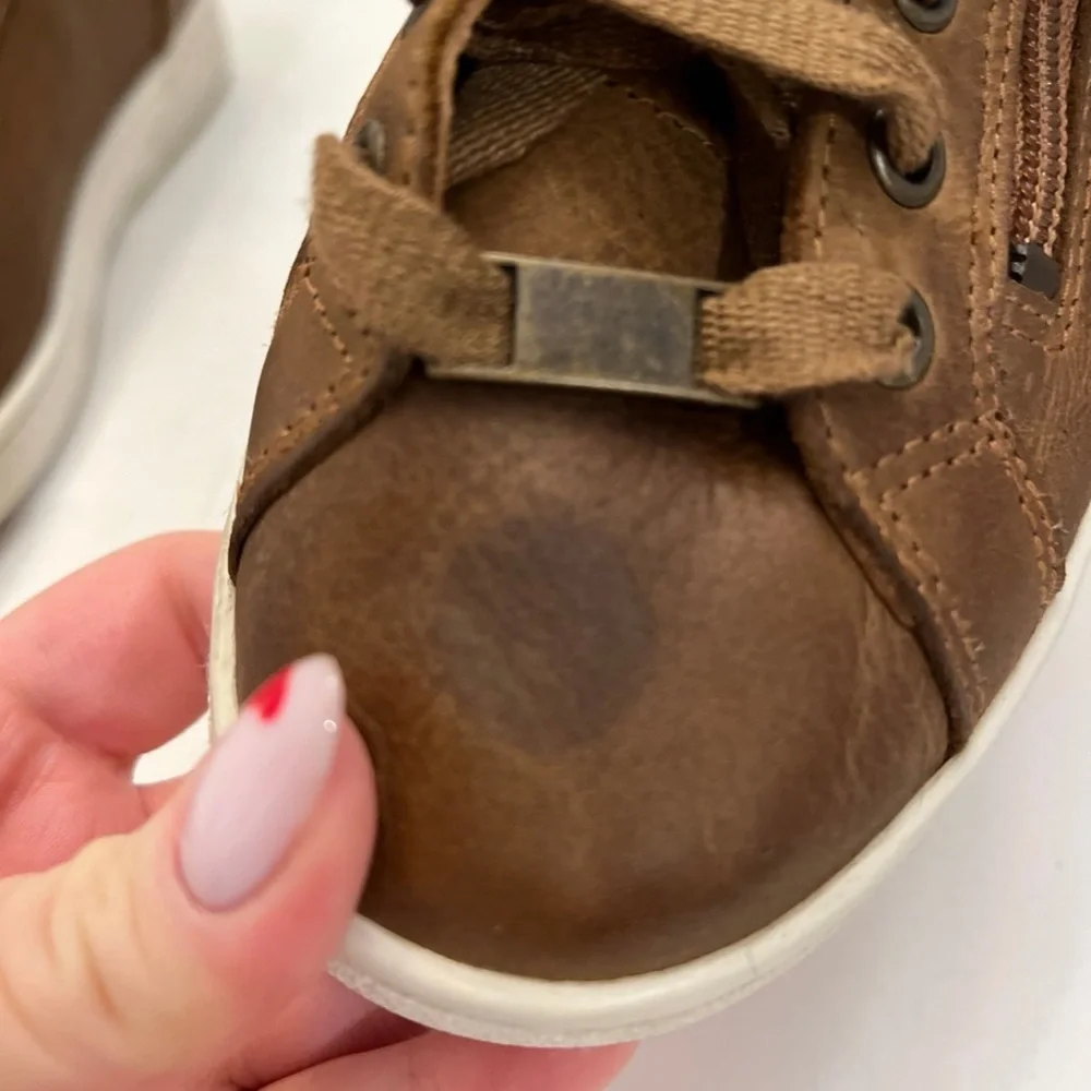 UGG Olive shearling cuff bootie sneaker